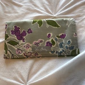 Vera Bradley watercolor checkbook holder